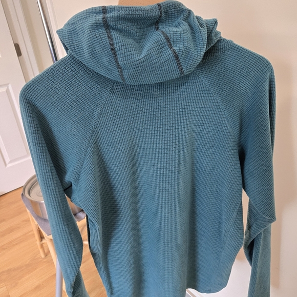 Melanzana Micro Grid Hoodie Marine Men's M - Picture 2 of 8